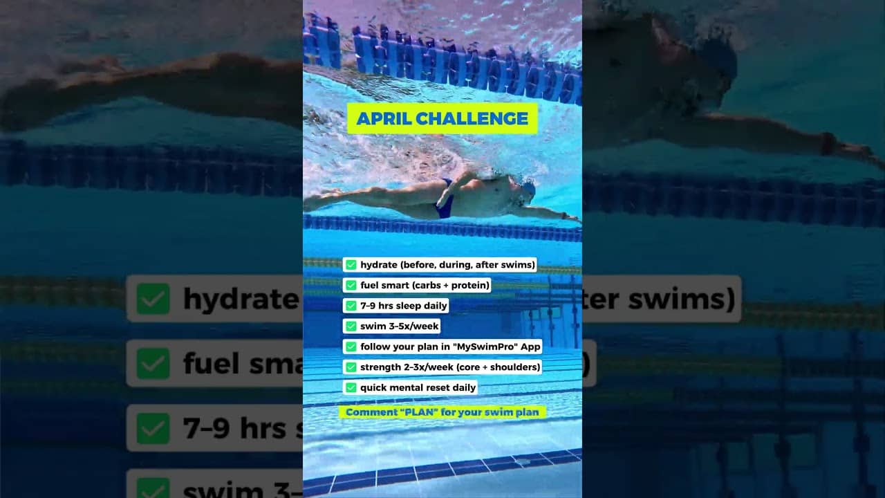 Do this for 30 days…and your swimming won’t feel the same! #swimchallenge