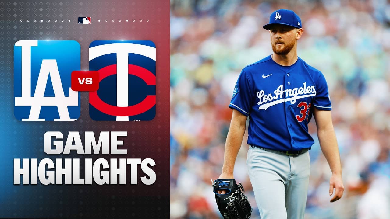 Dodgers vs. Twins Game Highlights (6/22/26) | MLB Highlights