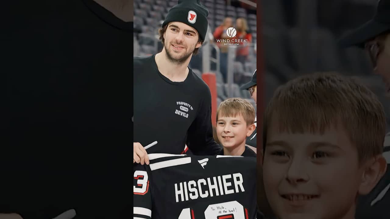 Push to finish the season strong. #shorts #njdevils #jackhughes #nicohischier