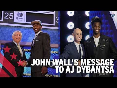 John Wall's Message to AJ Dybantsa