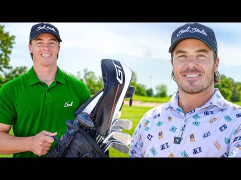 I Surprised My Brother With A FULL Titleist Club Fitting!