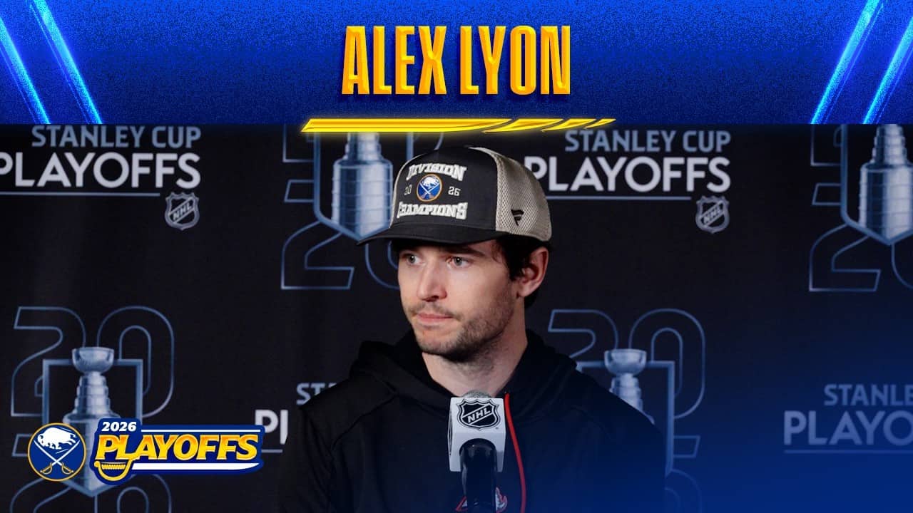 "Bo Could Easily Be Wearing A Letter For Us" | Alex Lyon On Bowen Byram, Josh Doan | Buffalo sabres