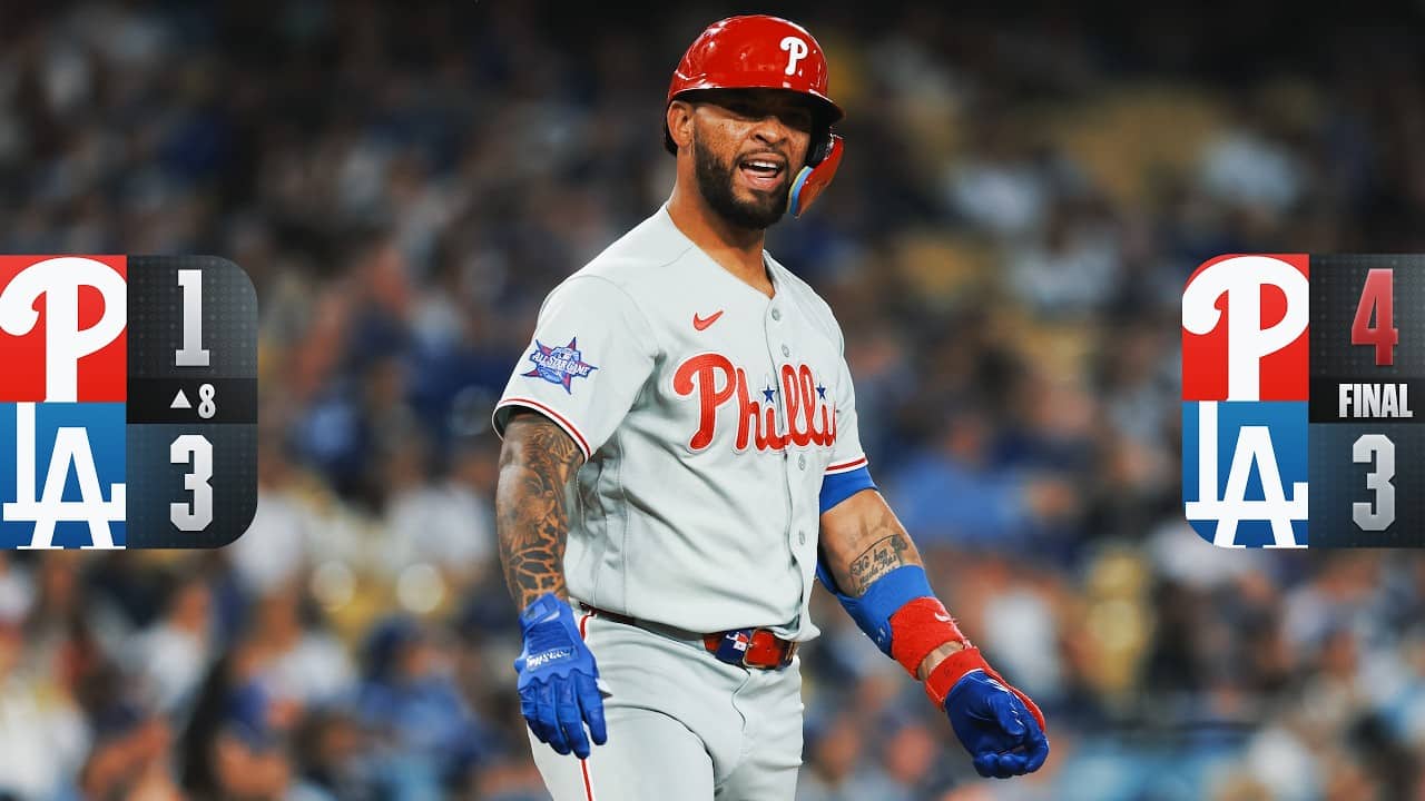 FIGHTIN' PHILS GRAB THE LEAD IN THE 8TH! Bryce Harper and Edmundo Sosa make a HUGE impact 😮‍💨