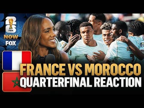 FRANCE SAYS BONJOUR TO SEMIFINALS 🇫🇷🚨 Instant Reaction to Les Bleus' 2-0 win over Morocco⚽️