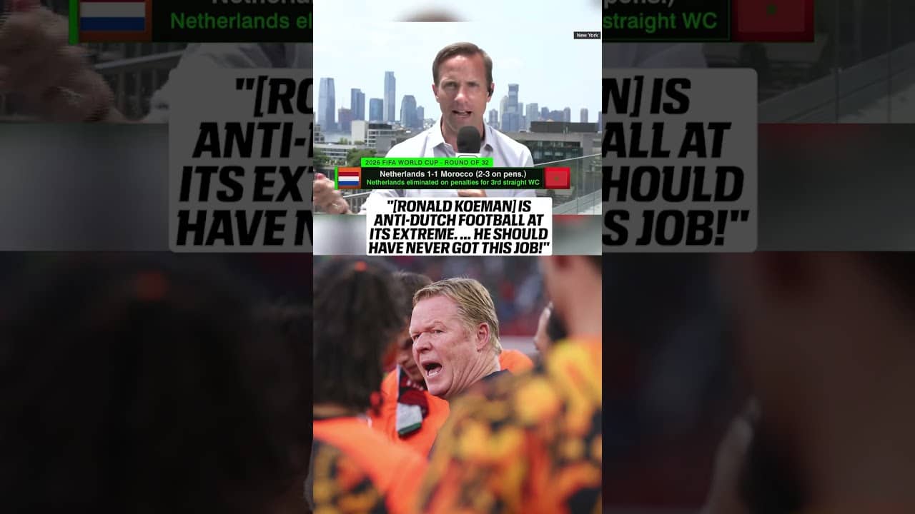 Julien Laurens didn't hold back on Ronald Koeman's handling of the Netherlands 😲