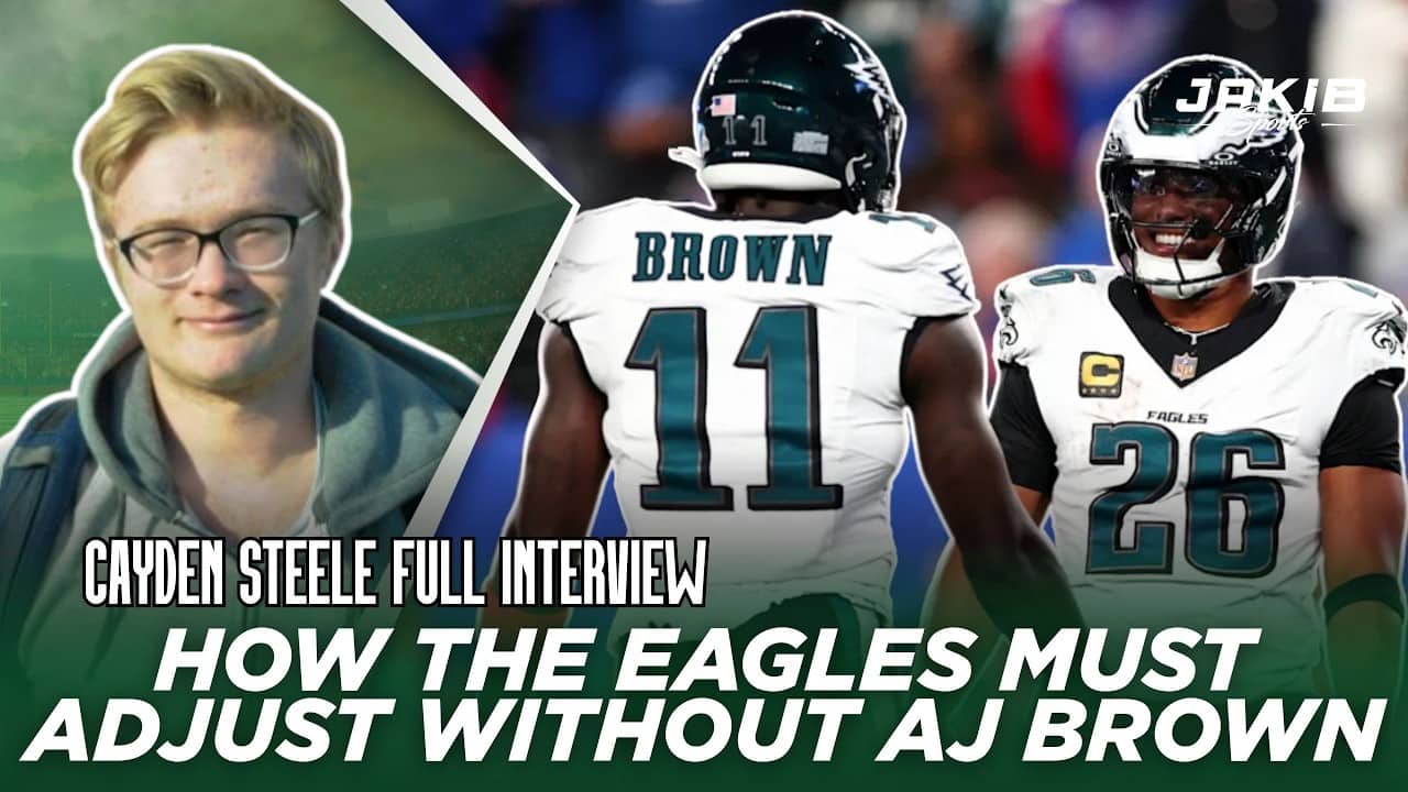 Cayden Steele Breaks Down Eagles' A.J. Brown Trade Aftermath, Whats Next for Birds & more