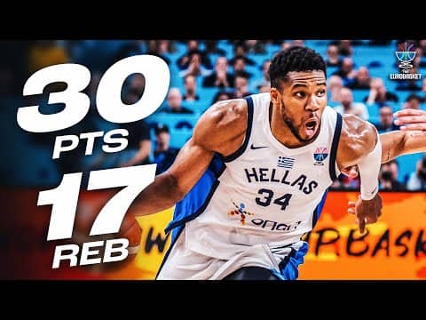 Giannis Antetokounmpo DOMINATED vs Finland | FIBA EuroBasket 2025 | September 14, 2025