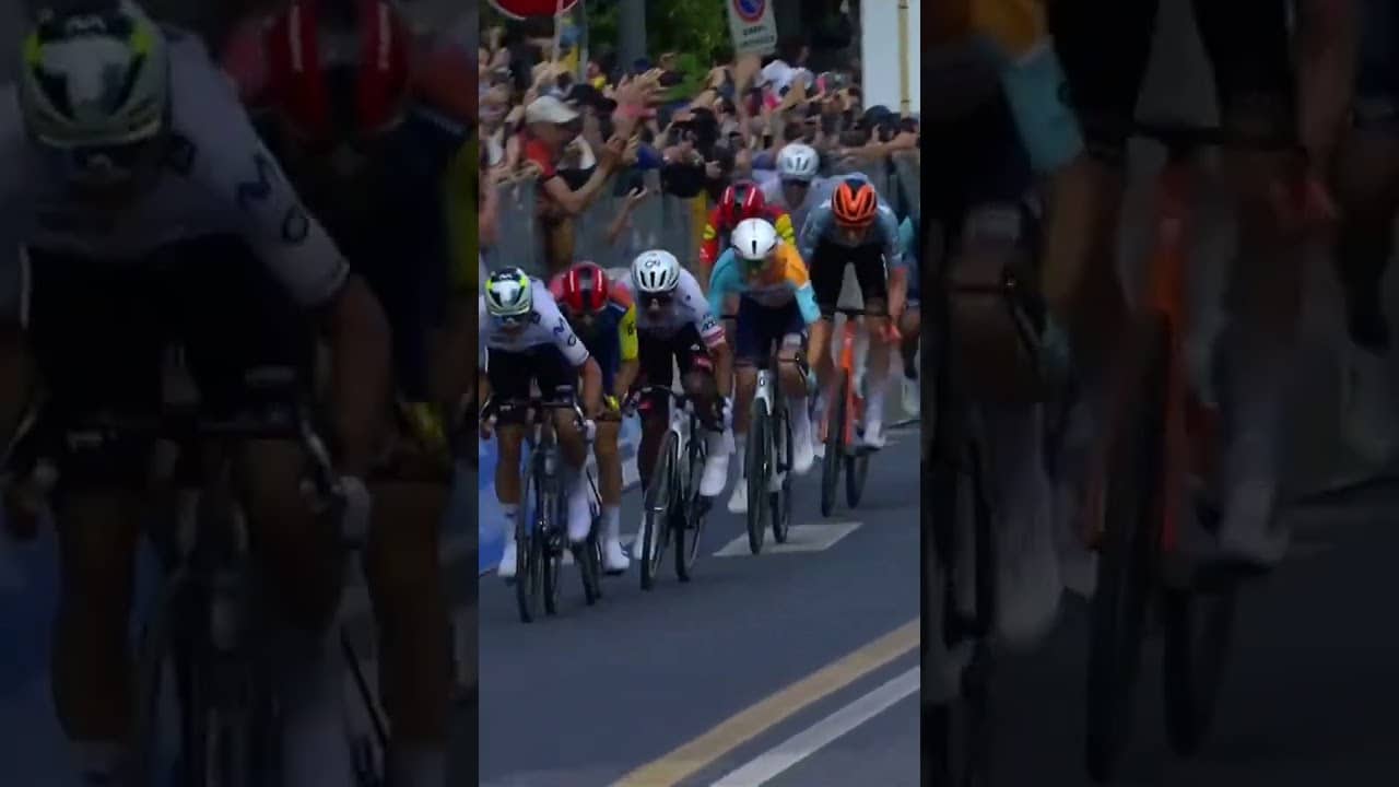 SENSATIONAL! 🔥 Jhonatan Narváez takes a HUGE win on Stage 4 of the Giro d'Italia! 👏