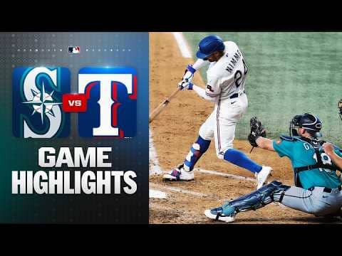 Mariners vs. Rangers Game Highlights (4/8/26) | MLB Highlights