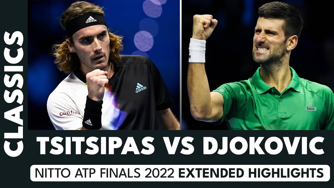 Stefanos Tsitsipas vs Novak Djokovic Battle! | Nitto ATP Finals 2022 Extended Highlights