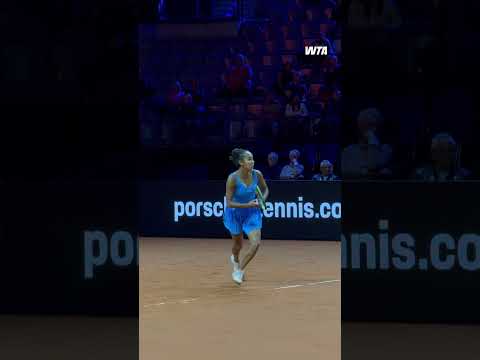 Starting Stuttgart Off with a Bang 💥Leylah Fernandez knocks out Eala in straight sets.#WTA