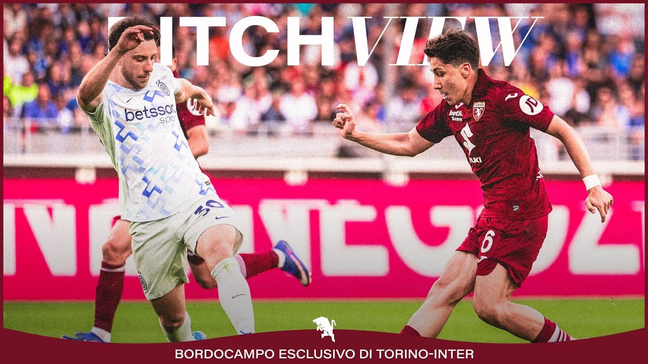 RIMONTA GRANATA 🚀🐂 | TORINO-INTER 2-2 | PITCHVIEW | SERIE A ENILIVE 2025/26