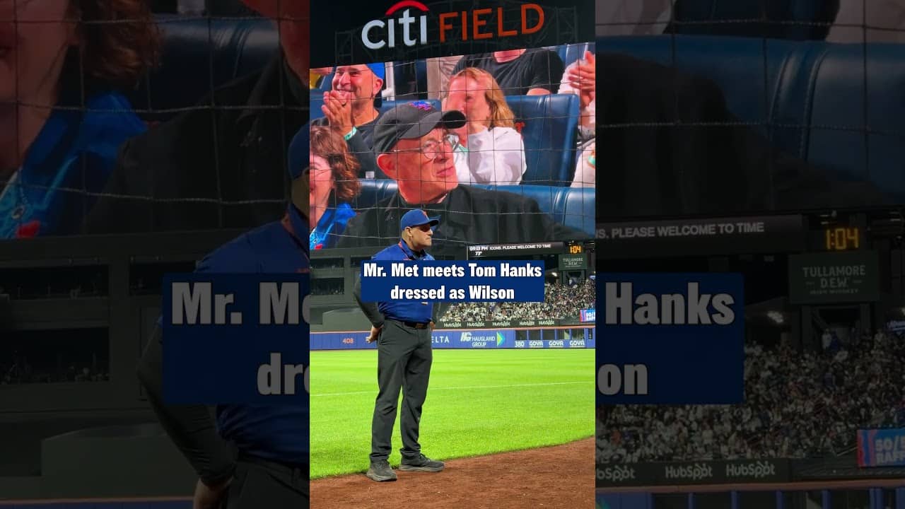 WILSON!!! Or... Mr. Met? 😂