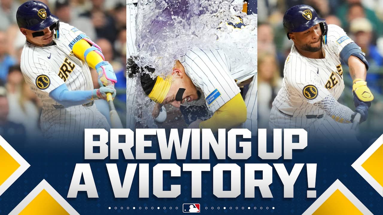The Brewers RALLY for their 1ST WALK-OFF of 2026! 🔥 (Ft. William Contreras & Jackson Chourio!)