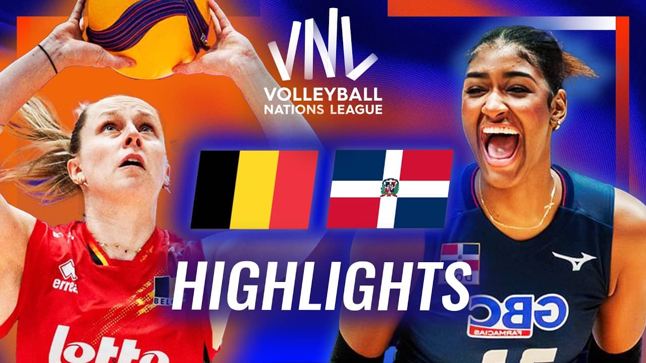 Belgium 🇧🇪 vs. Dominican Republic 🇩🇴 - Highlights | Week 3 | Women's VNL 2026