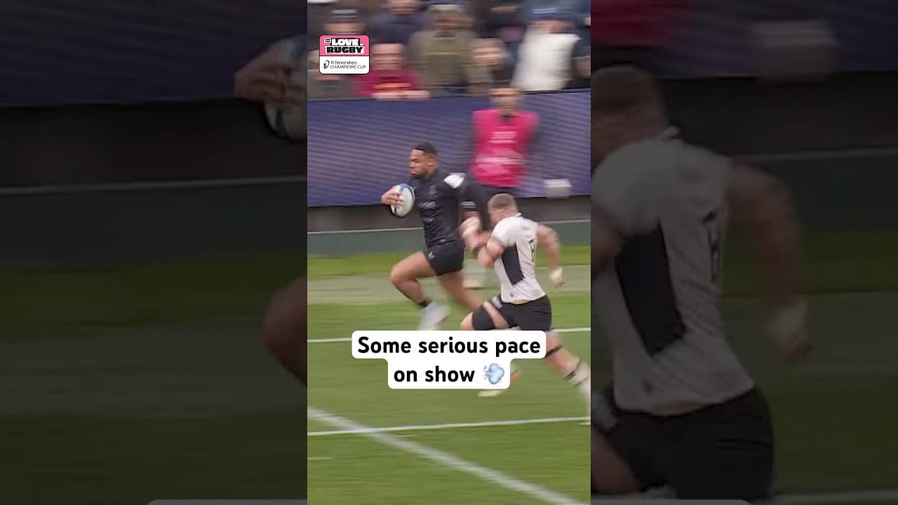 Some serious pace from Ben Spencer 💨 #rugby #championscup