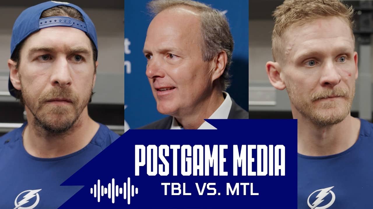 Postgame Media vs MTL | Cooper, Perry, McDonagh