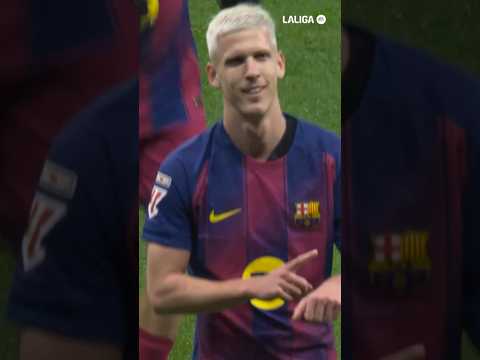 Olmo time ⌚️😳 #LaLigaHighlights #shorts #fcbarcelona #football