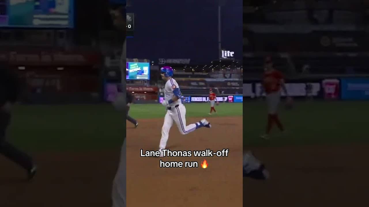Royals walk off on Lane Thomas’ HR 🔥