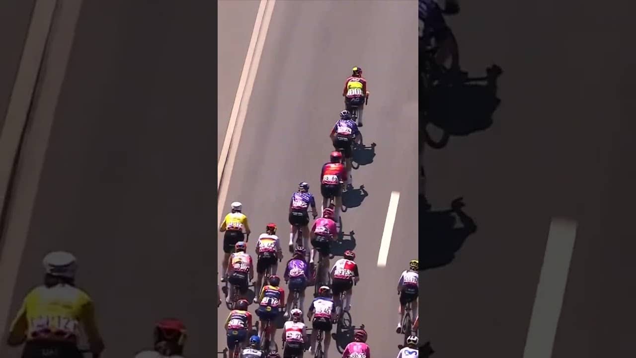 EXPLOSIVE! 🔥 Zoe Bäckstedt powers to victory with a HUGE sprint at the Tour de Suisse Women 👏