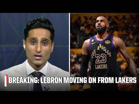 BREAKING 🚨 LeBron James informs the Lakers he will play elsewhere next season | NBA on ESPN