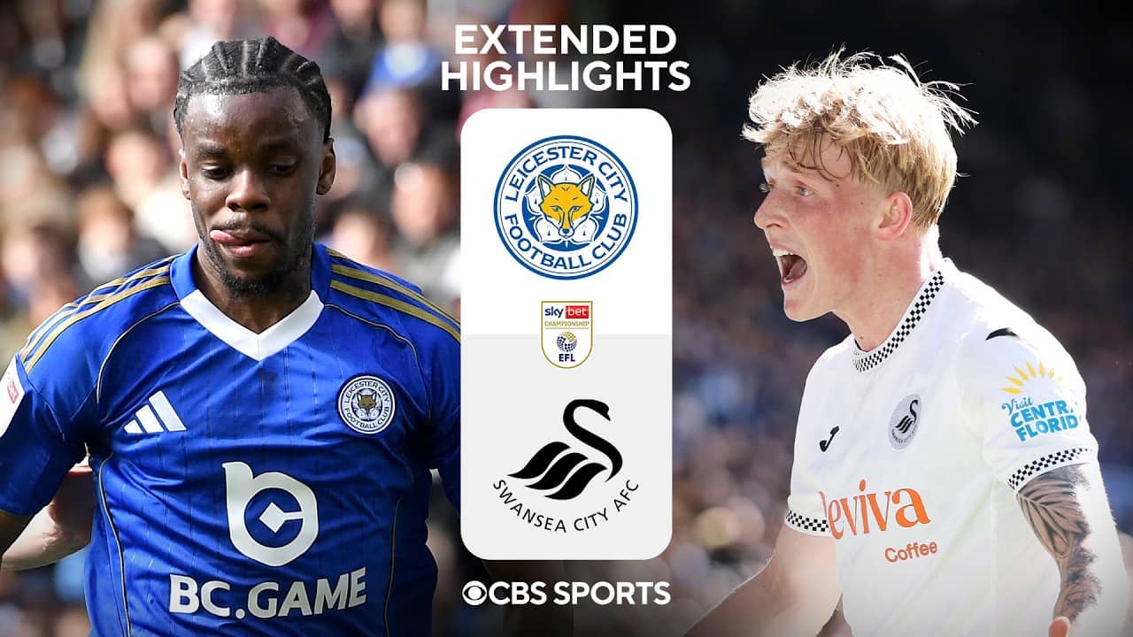 Leicester City vs. Swansea City: Extended Highlights | EFL Championship | CBS Sports Golazo