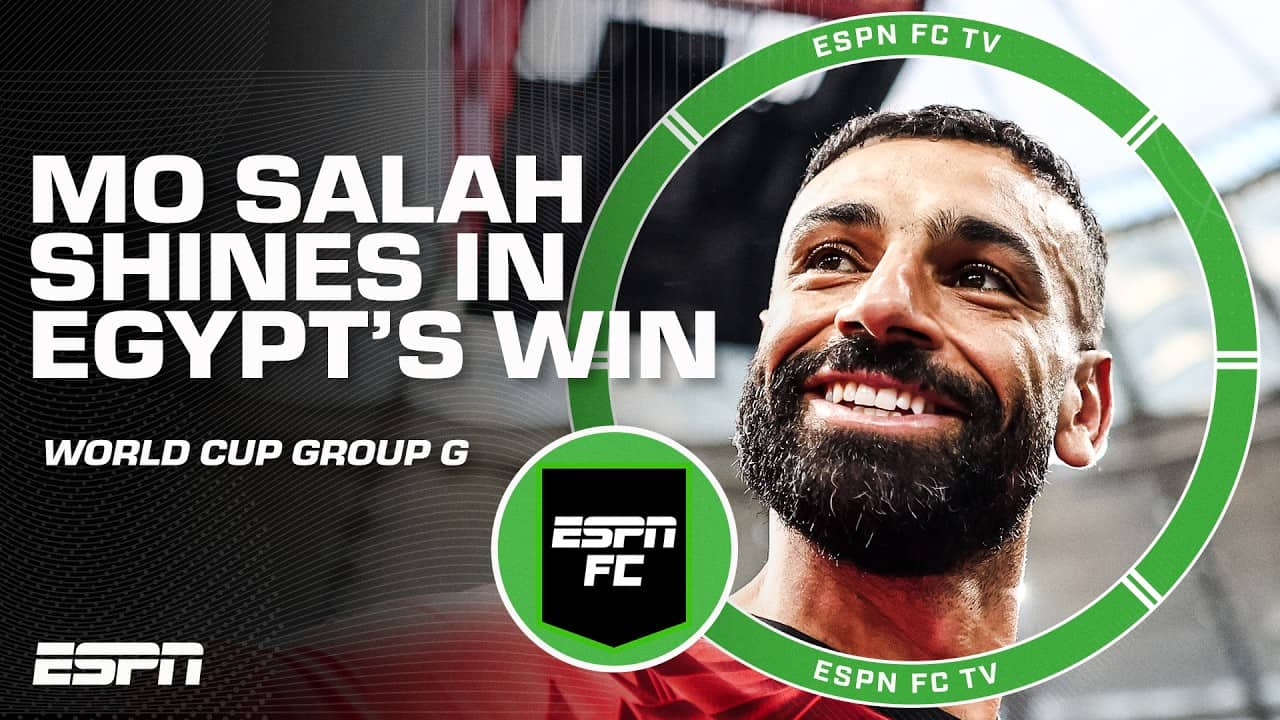 REACTION to Egypt’s FIRST-EVER World Cup win 🔥 Will they win Group G?  | ESPN FC