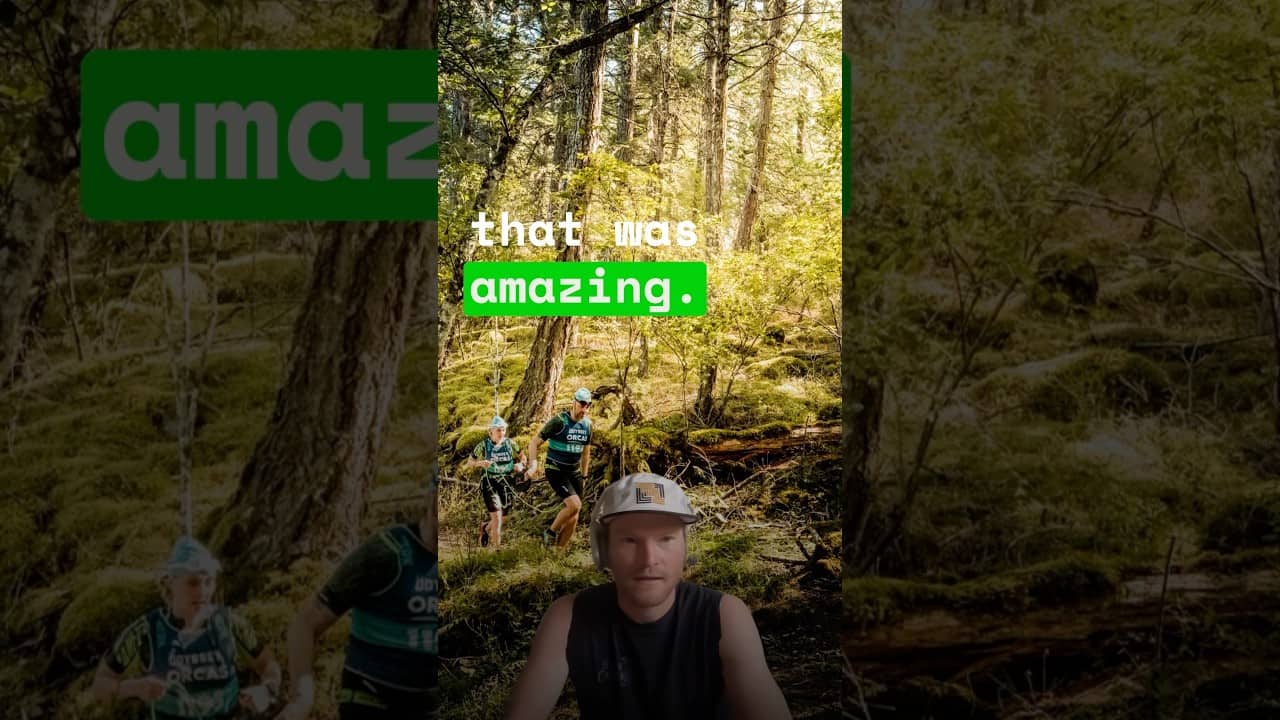 Pro triathlete tries swimrun for the first time. He's hooked.
