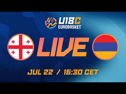 LIVE - Georgia v Armenia | FIBA U18 Women's EuroBasket 2026 Division C | Group Phase
