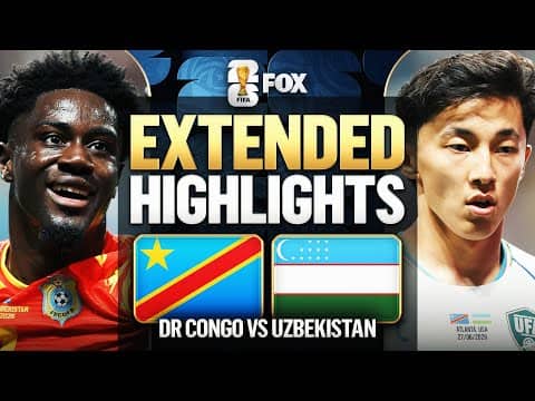 DR Congo vs Uzbekistan Extended Highlights 🌎🏆 2026 FIFA World Cup™
