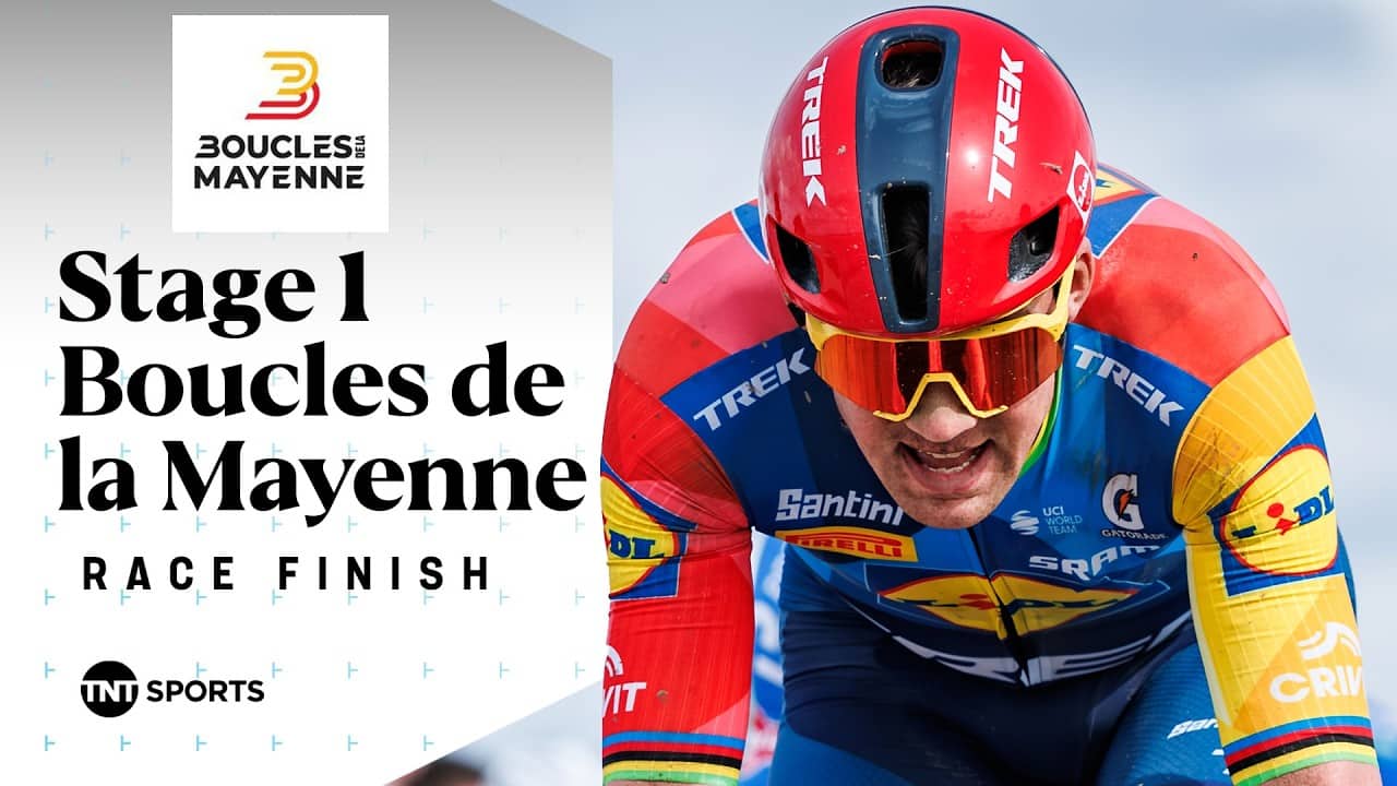 TIMED TO PERFECTION! 🔥 | Men's Boucles de la Mayenne Stage 1 Final KM's | TNT Sports Cycling
