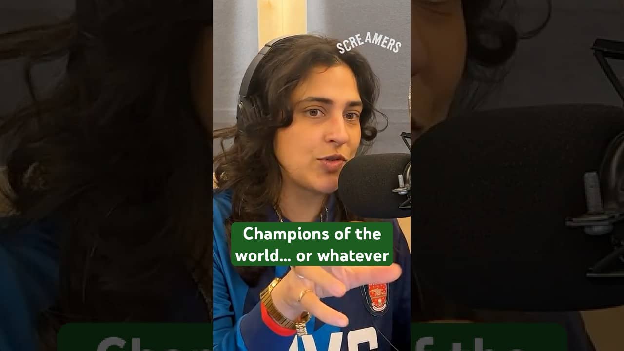 Arsenal, champions of the world... or whatever #arsenalfc #womensfootball #footballpodcast #woso