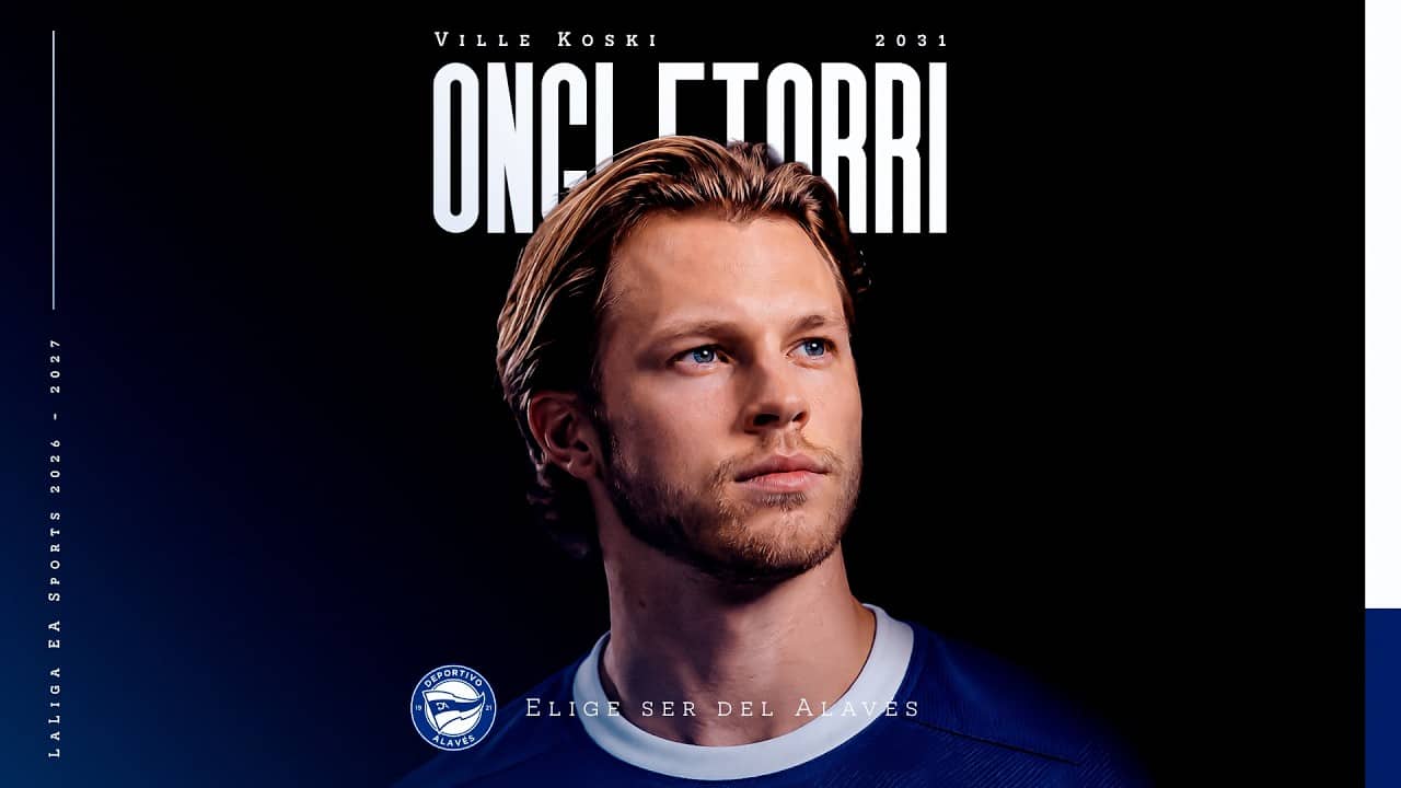 Ville Koski, albiazul hasta 2031 | Deportivo Alavés