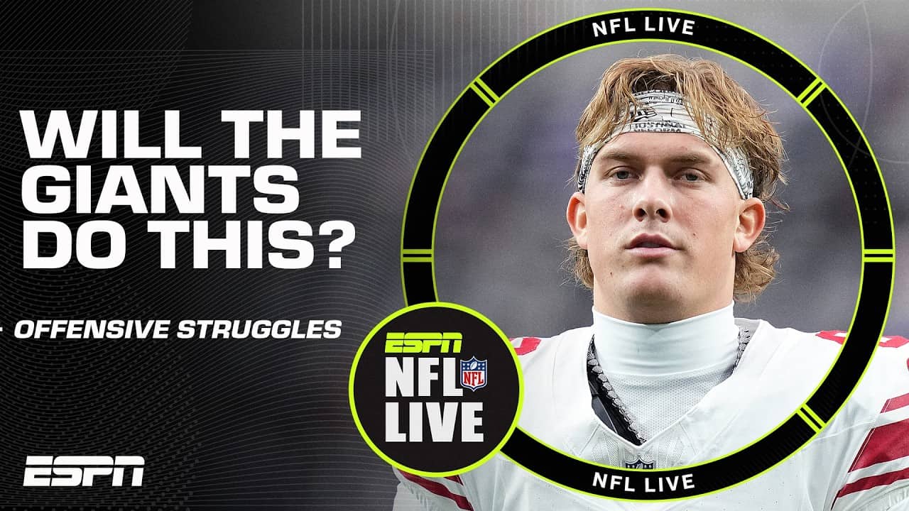 What Mina Kimes needs to see from the Giants' offense next season 👀 | NFL Live