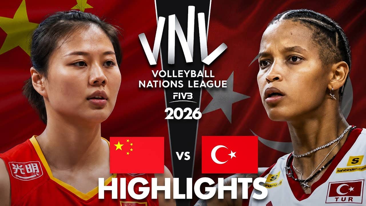 Türkiye 🇹🇷 vs China 🇨🇳 | Highlights | Women's VNL 2026