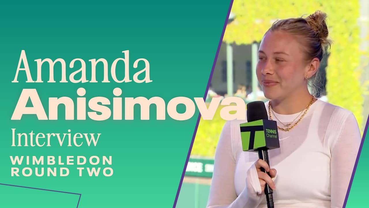 Amanda Anisimova on Dealing with Social Media Comments 💬 | 2026 Wimbledon