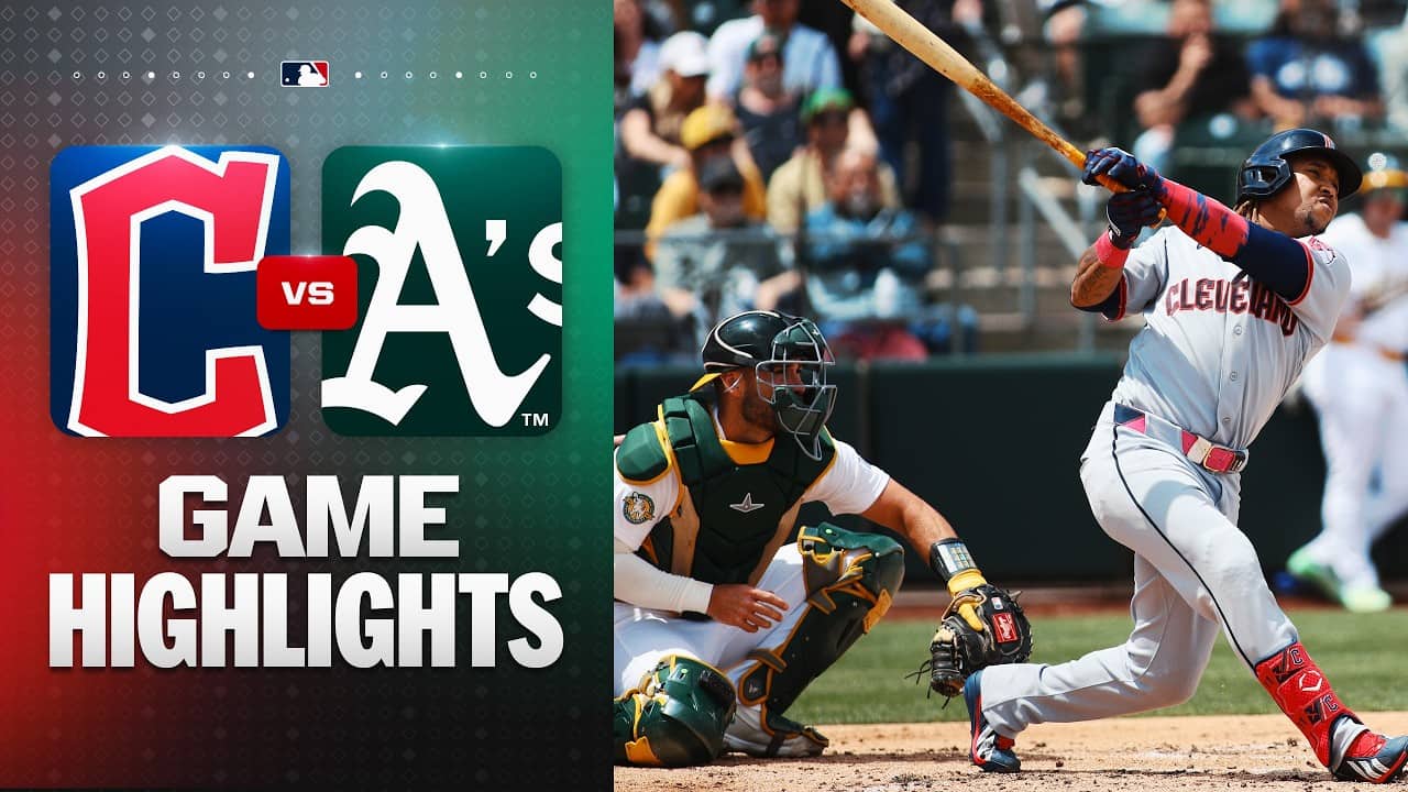 Guardians vs. Athletics Game Highlights (5/3/26) | MLB Highlights