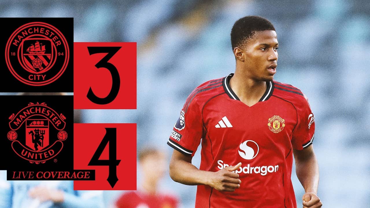 Man City U21s v Man Utd U21s | FULL MATCH COVERAGE