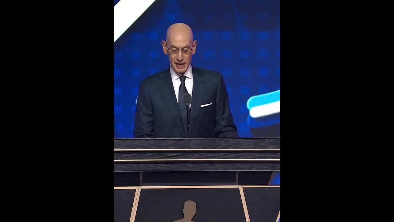 New York Knicks select Sergio De Larrea with No. 25 pick via Los Angeles Lakers in 2026 NBA Draft 🚨