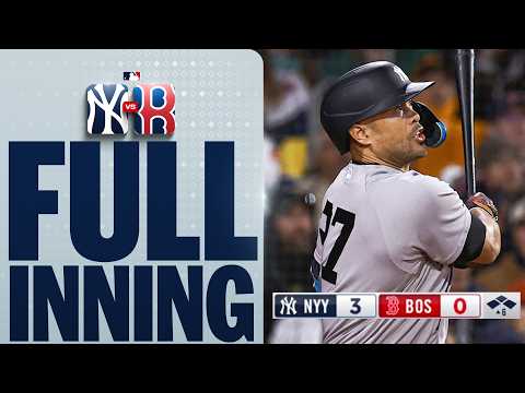 FULL 6th INNING: Yankees score twice, then load the bases vs. Red Sox | MLB Highlights