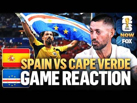 HISTORICAL UPSET ALERT 🚨 FIFA World Cup Now reacts to SHOCKING Spain-Cape Verde scoreless draw ⚽️