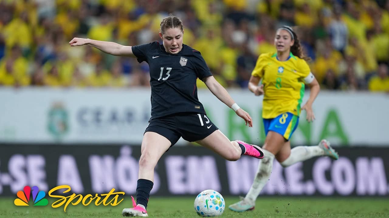 Highlights: USWNT vs. Brazil (En Español) | 6/9/26 | NBC Sports
