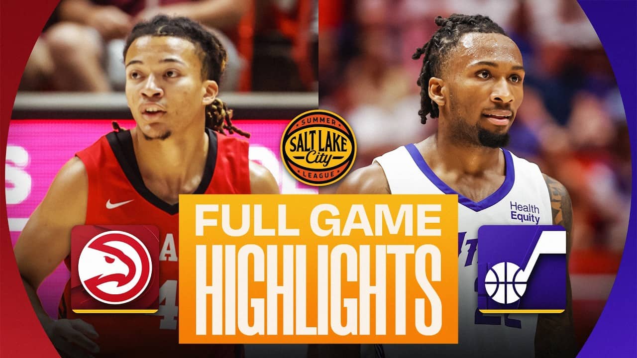 HAWKS vs JAZZ | SALT LAKE CITY SUMMER LEAGUE | FULL GAME HIGHLIGHTS | July 4, 2026