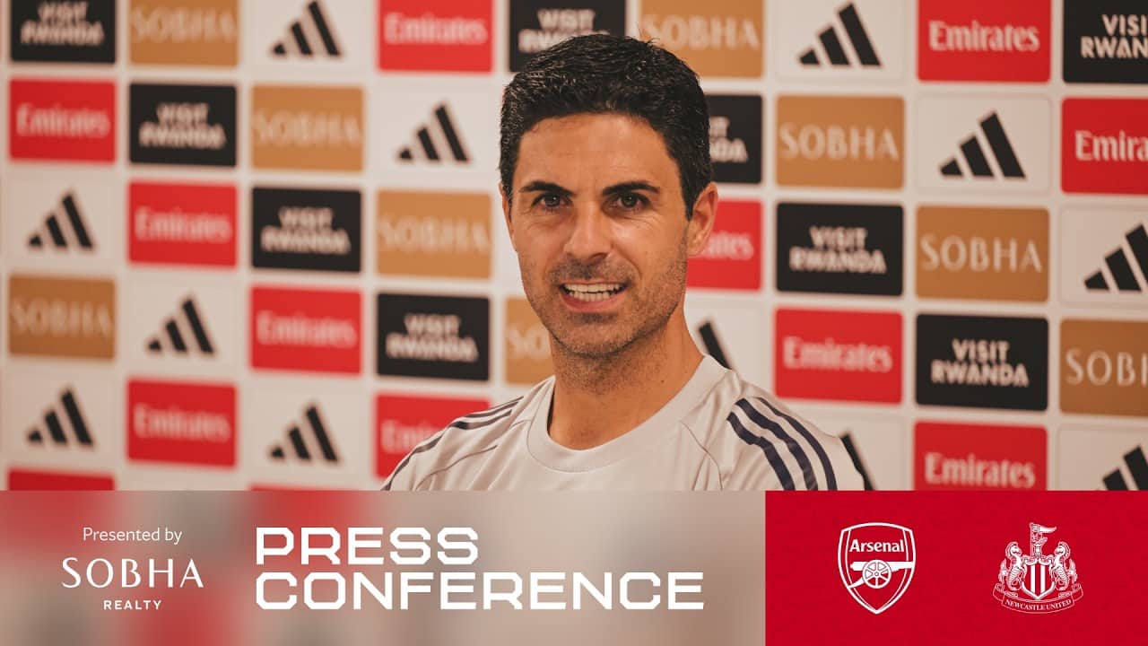 PRESS CONFERENCE | Mikel Arteta previews Newcastle United | Saka, Calafiori, team news & more! | EPL