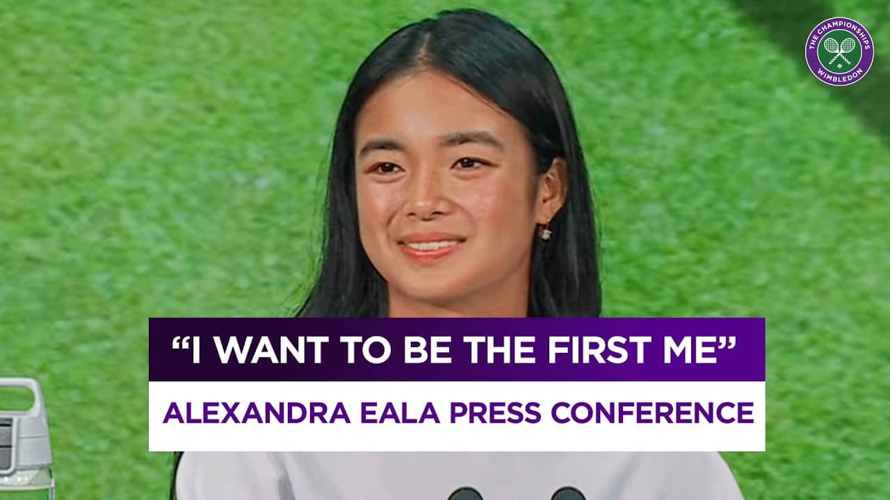 "It will be the honour of my life to inspire others" | Alex Eala | Press Conference | Wimbledon 2026