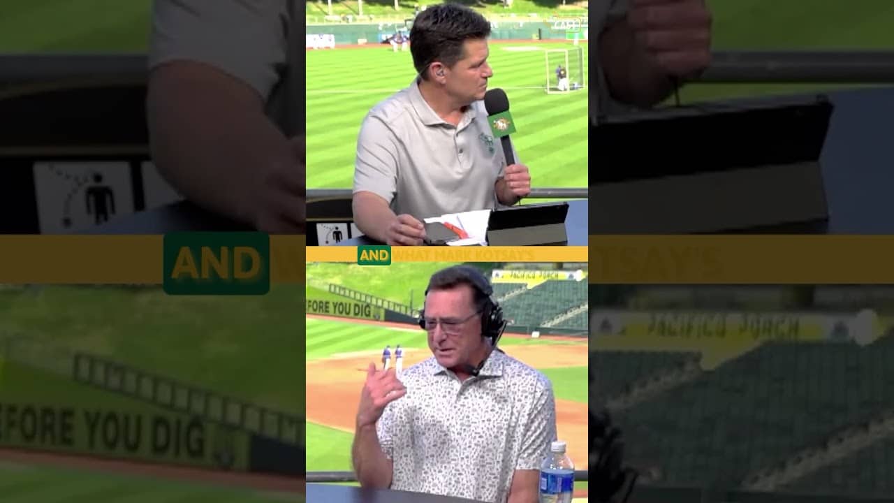"The Best Manager In Baseball Right Now" #shorts #athletics