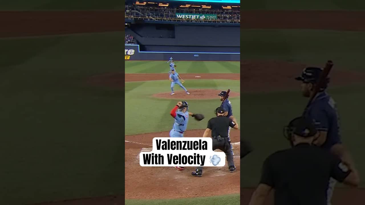 Brandon Valenzuela got behind this throw 😮‍💨 #MLB #Toronto #BlueJays