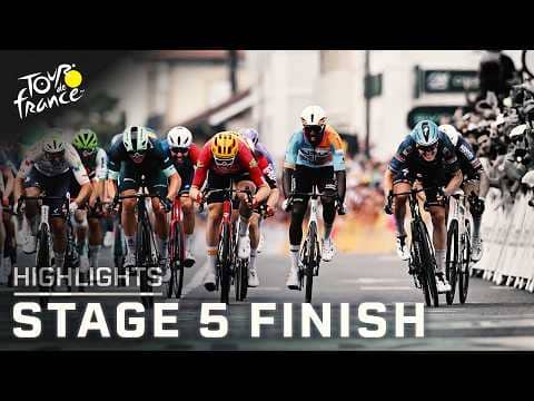 Tour de France 2026 highlights: Stage 5 finish | Cycling on NBC Sports