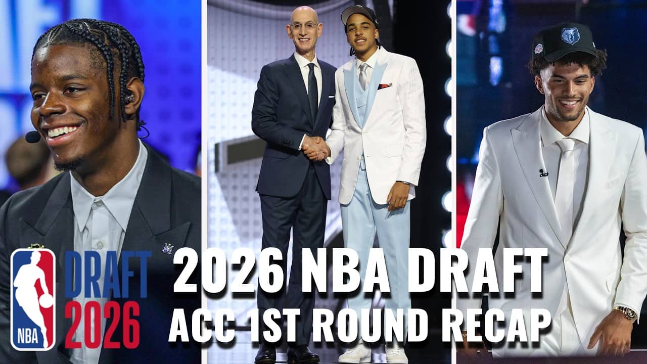 2026 NBA Draft: ACC First Round Recap