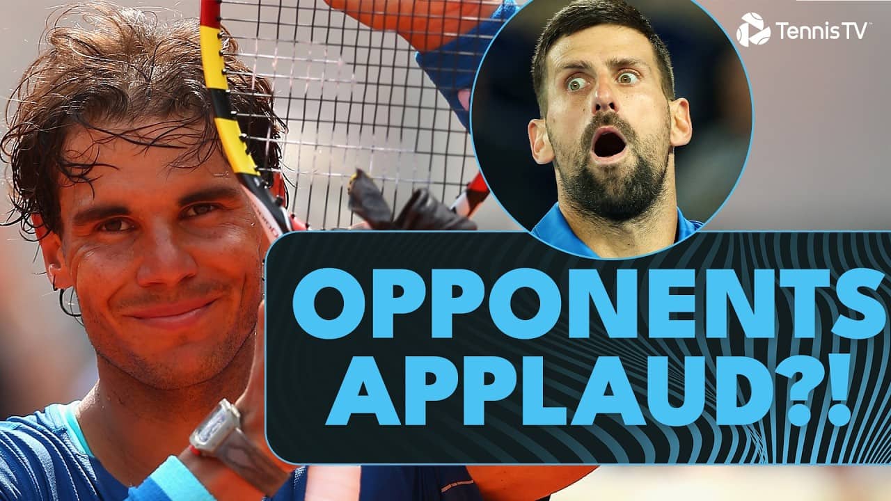 20 Rafael Nadal Shots So Good, The Opponent Had To Applaud 👏
